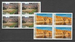 2022 KANYONLAR TAM SERİ 4'LÜ BLOK MNH