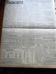Zafer Gazetesi - 28 Eylül 1959 - Tevfik İleri Memlekette Tahsile Karşı Arzu Şiddetle Artmaktadır - Yunanistan Dışişleri Vekili Averof'un Kıbrıs'la İlgili Beyanatı - Brezilya'da Uçan Daireler - Romatoloji Kongresi Bu Sabah Açılıyor - Kasım Gülek Genel Sekreterlikten İstifaya Mecbur Edildi - Nikita Kruşçef'in Seyahati Sona Erdi - Fatin Rüştü Zorlu Amerika'ya Hareket Etti - Celal Bayar Dünkü At Yarışlarında - Marilyn Monroe'nun Son Filmi Kimisi Sıcak Sever Gösterimde - Ampul İmalatı İçin On İki Milyon Lira - Büyük Kumar Yazan Thomas Costain Yazı Dizisi - Günün Makalesi Yazan Perihan Parla - Ankara'da Bugün - Kruşçef Yüksek Kademe Konferansı İstiyormuş - Fathe Plak - Polonya Rusya'dan Gıda Maddesi İstedi - Good Year Lastik - Sing Sing'de Baş Gardiyanının Not Defterinden Yazan Johny J. Sheehy Yazı Dizisi - Lancia Otomobil Kamyon Ve Otobüsleri - John Deere İş Makinası - Austin Kamyon - Emaye Vezüv - Galatasaray 1 Hacettepe 0 - Gençlerbirliği Karagümrük İle Berabere Kaldı - Altınordu