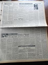 Zafer Gazetesi - 29 Eylül 1959 - Eisenhower İle Kruşçef Bazı İhtilaflı Noktalarda Anlaştılar - Uludağ'daki Zengin Maddeler -  Etibank Yeni Tesisler Kuruyor - Doktor Fazıl Küçük Ve Makarios'un Beyanatı - Başka Bir Vazifeye Tayin Olunan William E. Riley Ankara'dan Ayrıldı - Ethem Menderes'in Verdiği Ziyafet - Fatin Rüştü Zorlu'nun Amerika'da Görüşmeleri - İngiltere'de Seçim - Ege Üniversitesi İlk Mezunlarını Verdi - CHP İçinde Tam Bir İhtilaf Belirdi - Bebek Sergisi - Büyük Kumar Yazan Thomas Costain Yazı Dizisi - Üçüncü Türk Oftalmoloji Kongresini Lütfi Kırdar Açacak - Turizm Ve Turistik Kelimeleri Yasak Edildi - adım Adım Memleket Röportajları - Sovyet Rusya Başvekili Kruşçef Dün Amerika'dan Ayrıldı - Raybank - Sing Sing'de Baş Gardiyanının Not Defterinden Yazan Johny J. Sheehy Yazı Dizisi - Fenerbahçe Nice Maçı İçin Teklif Yapılmadı - Bu Hafta Ankara'ya İstanbulspor İle Feriköy Takımları Gelecek - Ayten Gencer Ve İlhan Gencer - Sana Nebati Margarin - Tenisçi Ziya Örenli