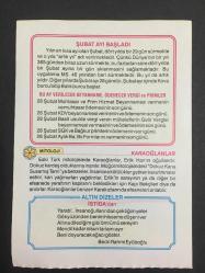 1 ŞUBAT 2024 -TAKVİM YAPRAĞI-DOĞUM GÜNÜ HEDİYESİ-VASIF ÜLKÜ TAKVİMİ,KARABÜK SAFRANBOLU,ŞUBAT AYI BAŞLADI,BU AY VERİLECEK BEYANNAME,ÖDENECEK VERGİ VE PRİMLER,KARAOĞLANLAR,İSTİDA DAN,YAVRUNUZA İSİM