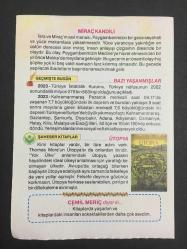 6 ŞUBAT 2024 -TAKVİM YAPRAĞI-DOĞUM GÜNÜ HEDİYESİ-VASIF ÜLKÜ TAKVİMİ,MİRAÇ KANDİLİ,TÜİK TÜRKİYE NÜFUSUNUN 2022 YIL SONUNDA 85 MİLYON 279 BİN 553 KİŞİ OLDUĞUNU AÇIKLADI 2023,KAHRAMANMARAŞ PAZARCIK MERKEZLİ DEPREM MEYDANA GELDİ,ÜTOPYA,CEMİL MERİÇ