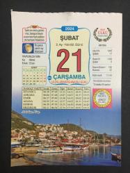 21 ŞUBAT 2024 -TAKVİM YAPRAĞI-DOĞUM GÜNÜ HEDİYESİ-VASIF ÜLKÜ TAKVİMİ,ANTALYA KAŞ,YAVRUNUZA İSİM,BAYBURT AYDINTEPE RUS ERMENİ İŞGALİNDEN KURTULDU 1919 ,YSK KURULDU 1950 ,İLK CİNSELLİK DERSİ VERİLDİ,,2000,KARA ÇARŞAMBA OLARAK ADLANDIRILAN EKONOMİK KRİZ PATLAK VERDİ 2001,BRETTON WOODS,AKYA,PEYNİRLİ ÇITIR BÖREK