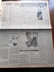 Zafer Gazetesi - 15 Eylül 1959 - Başvekil Adnan Menderes Vatandaşın Sağlığı Programımızın Başındadır Dedi - Beynelmilel Tüberküloz Kongresinde Profesör Etienne Bernard Vereme Karşı Savaşımızı Övdü - İlk Parti Portatif Okul Barakaları Geldi - Sovyet Başvekili Nikita Kruşçef Amerika'ya Gidiyor - Doktor Fazıl Küçük'ün Kıbrıs'taki Temasları - Türkiye Endonezya Ticaret Anlaşması Dün İmzalandı - NATO Çapında Yapılacak Side Step Tatbikatı - Nedret Güvenç Devlet Tiyatrosunda - Ticaret Vekili Hayrettin Erkmen Türkiye'nin Dışarıdaki İtibari Çok Yüksektir Dedi - Makina Kimya Endüstrisi İşçileri Kongresi Yapıldı - Ev Ekonomisine Semineri Dün Ankara'da Açıldı - Yeni Açılan Yollarda da Troleybüs İşletilecek- Komünizmin İki Maskesi - Lunik'den Sonra Amerika Aya Bir Peyk Gönderecek - 1954 Yılında Yugoslavya'da Kalemize 3 Gol Atan Bobek Antrenörlük İstiyor - Milli Atletizm Takımımız Bugün Romanya'ya Gidiyor - Yeşillenen 19 Mayıs Stadı - Milli Lig Maçlarının 2. Hafta Bilançosu - Fenerbahçe Takımı