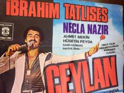 CEYLAN (AYAĞINDA KUNDURA), ORİJİNAL SİNEMA AFİŞİ - 1975, FİLM AFİŞİ / POSTERİ - BÜYÜK BOY - ORİJİNAL - 99 X 68 cm EBADINDA - Original Turkish Big Size Movie Poster - Oksal Pekmezoğlu, Osman F. Seden, İbrahim Tatlıses, Necla Nazır, Ahmet Mekin, Hüseyin Peyda, Sami Hazinses, Safiye Ünal, Tuna Film