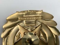 ÇİN İKİ ADET METAL ARMA