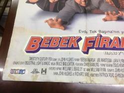 BEBEK FİRARDA, ORİJİNAL SİNEMA AFİŞİ - Baby's Day Out, 1994, FİLM AFİŞİ / POSTERİ - BÜYÜK BOY - ORİJİNAL - 96 X 63 cm EBADINDA - Original Turkish Big Size Movie Poster - Patrick Read Johnson, John Hughes, Joe Mantegna, Lara Flynn Boyle, Joe Pantoliano, Brian Haley, Cynthia Nixon, Fred Thompson, John Neville, Matthew Glave, Adam Robert Worton, ÖZEN FİLM