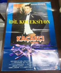 KAÇAKÇI, ORİJİNAL SİNEMA AFİŞİ - The Gunrunner, 1989, FİLM AFİŞİ / POSTERİ - BÜYÜK BOY - ORİJİNAL - 95 X 65 cm EBADINDA - Original Turkish Big Size Movie Poster - Nardo Castillo, Arnie Gelbart, Kevin Costner, Sara Botsford, Paul Soles, Ron Lea, Aline Van Dine, Daniel Nalbach, Martin Neufeld, David Conner