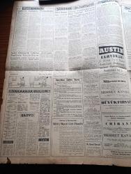 Zafer Gazetesi - 1 Eylül 1959 - Donanmaya Katılan Yeni Deniz Subayları - Eisenhower Ve Mac Millan'ın Televizyon Konuşmaları Sulh Bir Bütündür Ve Asla Bölünemez - Askerî Müze Dün Merasimle Açıldı - İzzet Alçal Devlet Vekili - Bailey Ailesi Efes'i Gezdi - Başvekil Adnan Menderes'in Köy Yollarında Tetkiki - Milli Tütün Komitesi - İkinci Dünya Harbinin 20. Yıldönümü - CENTO Komitesinin Ele Alacağı Mevzular - Medyum Tülay Esrarını Hala Muhafaza Ediyor - Savarona Doğu Gezisine Çıkıyor - Sekiz Otomatik Telefon Faaliyete Geçiriliyor - Austin Kamyonları - Komünist Çin Hindistan Sınırına Tecavüz Ediyor - Kruşçef İle Adenauer Arasında Mesaj Teatisi - Bu Ses Beni Ele Verecek Yazan J. H. Chase Yazı Dizisi - Galatasaray Umumi Kaptanı Kadri Dağ - Hakem Deplasmanı Yapılacak - Arjantinli Meşhur Futbolcu Roberto Leonarda Brookes - Boksör Garbi El Misri Karşılaşması 12 Eylül'de - Galatasaray Moda Su Topunda Gene Karşı Karşıya - Zor Galibiyet Fenerbahçe'ye Kamp Lüzumunu Yarattı