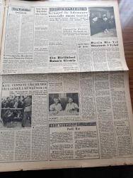 Zafer Gazetesi - 1 Eylül 1959 - Donanmaya Katılan Yeni Deniz Subayları - Eisenhower Ve Mac Millan'ın Televizyon Konuşmaları Sulh Bir Bütündür Ve Asla Bölünemez - Askerî Müze Dün Merasimle Açıldı - İzzet Alçal Devlet Vekili - Bailey Ailesi Efes'i Gezdi - Başvekil Adnan Menderes'in Köy Yollarında Tetkiki - Milli Tütün Komitesi - İkinci Dünya Harbinin 20. Yıldönümü - CENTO Komitesinin Ele Alacağı Mevzular - Medyum Tülay Esrarını Hala Muhafaza Ediyor - Savarona Doğu Gezisine Çıkıyor - Sekiz Otomatik Telefon Faaliyete Geçiriliyor - Austin Kamyonları - Komünist Çin Hindistan Sınırına Tecavüz Ediyor - Kruşçef İle Adenauer Arasında Mesaj Teatisi - Bu Ses Beni Ele Verecek Yazan J. H. Chase Yazı Dizisi - Galatasaray Umumi Kaptanı Kadri Dağ - Hakem Deplasmanı Yapılacak - Arjantinli Meşhur Futbolcu Roberto Leonarda Brookes - Boksör Garbi El Misri Karşılaşması 12 Eylül'de - Galatasaray Moda Su Topunda Gene Karşı Karşıya - Zor Galibiyet Fenerbahçe'ye Kamp Lüzumunu Yarattı