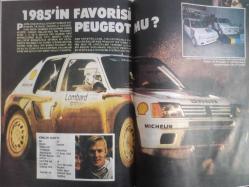 Bravo Dergisi - Mart 1985 - ''DERGİ KAPAĞI YOKTUR!'' - Notlar - Bravo'ya Mektuplar - Süper Murat Çekilişi - Sinema - Televizyon - Video - Kitap - Müzik - Müjde Ar - Tüketicinin Sayfası - Bir Soyguncunun Hikayesi - Genç Bravocu - Türkiye'nin En İyi 9 Barı Şöhret Tacirleri - Sabirina - Bir Öykü: ''Buram Buram'' - Nazan Şoray - Falan Filan - Doludizgin Blucin - Bir Film Hikayesi: ''Dağınık Yatak'' - Jo Peace - Mavi Duman - Özel Bölüm: Elektronik Rehberi - 1985'in Favorisi Peugeot mu? - Açıkoturum: Otomobil Sporu - Erkan Yolaç ve Sunuculuk - Bravo Forum - GSG 9 Komandoları - Dünya Dönüyor - Kamil Tolun - Soner Olgun - Nuri Dikeç - Yakup Ertunga - Ünsal Sanatevi - Richard Fitzgerald - Çetin Özer - Ercan Altazlı fotoğraf ve haberi - Dergi Tam Değildir Sadece 116 Sayfası Mevcuttur - Dergi Kapağı Yoktur