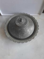 ANTİKA -OSMANLI İŞLEMELİ BAKIR SUNUMLUK  23 CM ÇAP