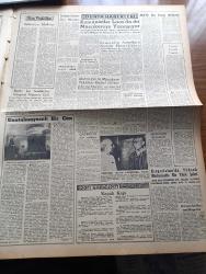 Zafer Gazetesi - 11 Eylül Cuma - Pakistan Hariciye Nazırı Manzur Kadir İstanbul'da Yaptığı Basın Toplantısı - Refik Koraltan'ın Riyasetinde Kore'ye Giden Parlamento Heyetimiz - CENTO Askeri Komite Şerefine Resmi Kabul - Dün Şiddetli Zelzele Varto Kazasına Bağlı Bir Köyde 30 Ev Yıkıldı - Ankara Otelinin Temeli Dün Merasimle Atıldı - Hilton Oteli'nin 8 Ayda Temin Ettiği Döviz - Kıbrıs Türkleri Lideri Fazıl Küçük Türk Hükümeti Gerekeni Yapacaktır - Av Uçaklarının Gösterisi - Çubuk Barajının İkinci Su İsale Hattı Açıldı - Tahran Atom Merkezinde Dört Öğrenci Staj Görecek - Peygamber Sevgisi Yazan Ragıp Akyavaş - Sovyet Başvekili Kruşçef'in Amerika'yı Ziyareti Hazırlığı - Kırgızistan'da Yüksek Medeniyette Türk Şehri - Avrupa Halkları Ansiklopedisi - Luis Alberto Del Parana Ankara Palas Salonunda - Fenerbahçe'nin Rakibi Csepel Bugün İstanbul'a Geliyor - Şekerhilal ve 6 Ankaragücülü Futbolcu Kampa Girdiler - Fuar Kupası Maçlarına Bugün İzmir'de Başlanıyor - Vita Yağ - Türkiye Emlak Kredi