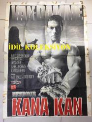 Kickboxer: Kana Kan, ORİJİNAL SİNEMA AFİŞİ - Kickboxer, 1988, FİLM AFİŞİ / POSTERİ - DEV BOY - ORİJİNAL - 135 X 94 cm EBADINDA - Original Turkish Big Size Movie Poster - Mark DiSalle, David Worth, Mark DiSalle, Jean-Claude Van Damme, Glenn A. Bruce, Dennis Alexio, Dennis Chan, Michel Qissi, Haskell V. Anderson III, Rochelle Ashana, Ka-Ting Lee, Richard Foo, Ricky Liu, Ho-Ying Sin, Tony Chan, Brad Kerner, Dean Harrington, Mark DiSalle, Richard Santoro, Louis Roth, Nickolas James, John Ladalski, Mathew Cheung, (NADİR DÖNEM AFİŞİ)