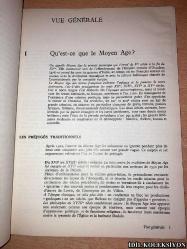 MANUEL DES ETUDES LİTTERAİRES FRANÇAİSES / MOYEN AGE / P.G. CASTEX / P. SURER / G. BECKER / LİBRAİRİE HACHETTE / FRANSIZCA KİTAP (FRANSIZ EDEBİYATI ÇALIŞMALARI EL KİTABI)