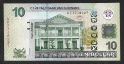 ** SURİNAM ( 10 * DOLLAR ) 2019 - ÇİL