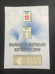 Efemera - 10 NİSAN  2024 -TAKVİM YAPRAĞI-DOĞUM GÜNÜ HEDİYESİ-VASIF ÜLKÜ TAKVİMİ,RAMAZAN BAYRAMI - kitantik - kitaLog