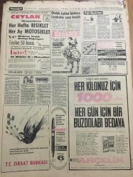 HÜRRİYET GAZETESİ 26 OCAK 1966 YIL :18 SAYI :6373---Kırşehir de 100 ev yıkıldı .Bütün Ege Sular Altında Kaldı --Londra da Bayram sabahı bir parkta namaz kılındı ----Seller afet halini aldı ---Dış politika için liderler toplantısı yapılacak ---İzmir de grev gözcülüğü yaparken tanışan yedi çift  bir günde evlendi ---Yüksel Kasapbaşı ,Abidin Behpur ,Yüksel Öztürk : Vazife başında donarak ölen arkadaşlarımızı bugün 10.30 da anıyoruz ---Dış politikada için liderler toplantısı yapılacak ----Florya da 12 daireli bir blok motel inşa ediliyor ---Radyo Programları ---Otobüs işçileri binlerce Londralıyı  yaya bıraktı ---Fuar Göl Gazinosunda : Sevim Çağlayan --Muzaffer Akgün --Film ve ses yıldızı :Semra Sar ---Kral Faruk un büyük kızı Feryal ,İsviçreli bir otelci ile evlendi ---Şike maçın vesikaları çalındı ---Fenerbahçe Galatasaray ı Ogün ün  golü ile yendi :1-0---66 ilkbahar modasında bir çok hayvan rol aldı ---Ev kadınları yol kesip şoförlere dayak attılar ---