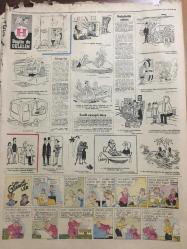 HÜRRİYET GAZETESİ 23 OCAK 1966 YIL :18 SAYI :6372---Orta Doğu da  yeni bir harp tehlikesi ---Batı Almanya da Beş Sovyet Casusu Yakalandı ---Pahalılığa karşı bir çare aranıyor ---37 Komandos  dünya evine giren arkadaşları  Naci yi  karga tulumba denize attı ---Tunceli Müftüsü Almanya dan Radyo Teknisyeni Olarak Döndü ----İltimas ve Nüfus Kullanan Kimselere Yardım Eden Memurlar Cezalandırılacak ---Sinema biletlerin  5 liraya yükseltilmesi teklif edildi ---Çağımızın en  önemli problemi  :Gençlere Cinsel Bilgi Vermeli Mi ?---Leyla Tunca --Nuri Sesigüzel ---Beşiktaş ,Göztepe den dün zor kurtuldu :0-0---İz.Spor beklenmedik bir başarı elde etti ---Fenerbahçe ,Galatasaray hazırlığını tamamladı --Turgay ve Şeref Dünya Kupasına Gidecekler ---Yağmurlardan Manisa Ovası Bir Deniz Aldı ---Başkan Johnson un kayınbiraderi  bol paralı bir işe girdi ---Cüneyt Akcayürek in Ankara Savcılığında  ifadesi alındı ---