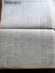 Zafer Gazetesi - 27 Eylül 1959 - Birleşmiş Milletler Genel Kurulunda Fatin Rüştü Zorlu Türkiye Emniyet Ve Sulhun Bölünmezliğine Kanidir Dedi - Amerikan Rus Görüşmeleri - Profesör Nihat Erim'in Kıbrıs Görüşmelerine Dair Beyanatı - Mülteciler Ve İskan Fonu Teşkilatından Bir Heyet Geliyor - Gülveren Çarşı Sitesi Hazırlıkları İlerliyor - CHP'li Tahrikçilerin Duruşması - Kemerburgaz Röle İstasyonu Törenle Açıldı - Yedi Yeni Radyonun Mukavelesi İmzalandı - Beynelmilel Romatizma Kongresi Yarın Açılıyor - Vali Ve Belediye Reisi Dilaver Argun Köy Yollarını Gezdi - Büyük Kumar Yazan Thomas Costain Yazı Dizisi - Preveze Zaferi - Seylan Başvekili Bandaranaike Bir Suikast Neticesi Öldü - İngiliz Başvekili Mac Millan Dün Süveyş Seferinden Bahsetti - Atom Bahsinde Rus Ve Amerikan İşbirliği - Sing Sing'de Baş Gardiyanının Not Defterinden Yazan Johny J.  Sheehy Yazı Dizisi - Hacettepe Güzel Oyunu İle Karagümrük'ü 2 1 Yendi - Sonbahar At Koşuları Bugün Başlıyor - Galatasaray Gençlerbirliği'ni Yendi