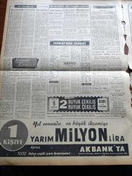 Zafer Gazetesi - 6 Ekim 1959 - Başvekil Adnan Menderes Bugün Amerika'da - CENTO Toplantısına Yarın Başlanıyor - Cumhuriyeti Köylü Millet Partisi Yüksek Kademeleri De Çözülüyor - Japonya'daki Tayfun Faciası - İngiliz Film Ve Televizyon Yıldızı Rosalie Crotchley - İngiltere'de İktidar Değişirse - Adana'da Kasım Gülek Kemal Satır Mücadelesi - Oto İthaline Dair Tahsisler İhtiyaca Göre Yapılmaktadır - Büyük Kumar Yazan Thomas Costain Yazı Dizisi - Teknik Öğretmen Okulu Dün Açıldı - Ragıp Akyavaş - Sovyet Suni Peyki Tekrar Sinyal Vermeye Başladı - Kruşçef Pekin Havaalanında Kızıl Çin Lideri Mao İle Fotoğraf - Yugoslav Komünist Partisinin Yayın Organı Borba Komünist Çin'e Çatıyor - Kibar Aileler Yazan M. Druon Yazı Dizisi - Sarı Çizmeliden Yazan Adviye Fenik Köşe Yazısı - Adım Adım Anadolu Memleket Röportajları Yazı Dizisi - Sing Sing'de Baş Gardiyanının Not Defterinden Yazan Johny J. Sheehy Yazı Dizisi - Fenerbahçe'nin Teklifini Nice Kabul Ediyor Mu - Fahir Özgüden Yeni Rekor Peşinde