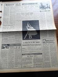 Zafer Gazetesi - 6 Ekim 1959 - Başvekil Adnan Menderes Bugün Amerika'da - CENTO Toplantısına Yarın Başlanıyor - Cumhuriyeti Köylü Millet Partisi Yüksek Kademeleri De Çözülüyor - Japonya'daki Tayfun Faciası - İngiliz Film Ve Televizyon Yıldızı Rosalie Crotchley - İngiltere'de İktidar Değişirse - Adana'da Kasım Gülek Kemal Satır Mücadelesi - Oto İthaline Dair Tahsisler İhtiyaca Göre Yapılmaktadır - Büyük Kumar Yazan Thomas Costain Yazı Dizisi - Teknik Öğretmen Okulu Dün Açıldı - Ragıp Akyavaş - Sovyet Suni Peyki Tekrar Sinyal Vermeye Başladı - Kruşçef Pekin Havaalanında Kızıl Çin Lideri Mao İle Fotoğraf - Yugoslav Komünist Partisinin Yayın Organı Borba Komünist Çin'e Çatıyor - Kibar Aileler Yazan M. Druon Yazı Dizisi - Sarı Çizmeliden Yazan Adviye Fenik Köşe Yazısı - Adım Adım Anadolu Memleket Röportajları Yazı Dizisi - Sing Sing'de Baş Gardiyanının Not Defterinden Yazan Johny J. Sheehy Yazı Dizisi - Fenerbahçe'nin Teklifini Nice Kabul Ediyor Mu - Fahir Özgüden Yeni Rekor Peşinde