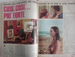 Cinesex İtalyanca Aktüalite Sinema Tiyatro Müzik ve Magazin Dergisi - Aralık 1969-Sayı:4 - Erol 700 - Io amo, tu no - Cosi, cosi - Siete sexy? - Love Birds - La notte brava di Matilde - Maria Callas e Medea - Florinda anno II - İndagini su un cittadino al di sopra di ogni sospetto - Metello - Galantuomini cercansi - Robert Gregg - Risponde Petronio - Luca Veronesi - Piergiorgio Pini - Maria Simili - Fabrizio Rosi - Emilio Bini - Roberto Sandi fotoğraf ve haberi - Tam Takım Dergi