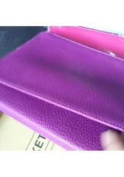 Küçük Defter Lüx 14 CM x 20 CM Yumuşak Vinlex Deri Kaplama PEMBE-MOR  KAPAK 2 Adet