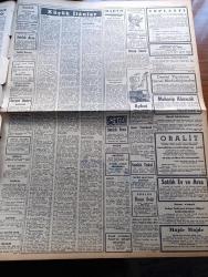 Zafer Gazetesi - 24 Mart 1957 - Federal Almanya Milli Müdafaa Vekili Jozef Strauss Geldi - Türkiye'nin Hür Dünya Müdafaasındaki Rolü -  Pakistan Cumhuriyet Bayramı Dün Kutlandı - Dost Irak Kralı Faysal Sudan'ı Ziyaret Edecek - Bağdat Paktı'nın Askeri Komitesine Katılma Hakkında Amerika'nın Kararı Memnuniyet Yarattı - Milli Talebe Federasyonu Yıllık Kongresi Dün Açıldı - Türk Klâsik Balesi - Var Olmak Yazan İlhan Tarus Yazı Dizisi - Ucuz Gıda Mağazası Gima Açılıyor - Geçen Hafta Ankara'da Doğum Rekoru Kırıldı - İhsan Cemal'in Resim Sergisi Dün Kapandı - Ahmet Arslanöz Dershanesi - Bilecik Sümerbank Satış Mağazası Açıldı - Aykut Kireç Ocakları Faaliyete Geçmiştir - Dörtbaşı Dumanlı Çok Sıkı Bir Mücadele Bugün Fenerbahçe Beşiktaş Arasında Cereyan Edecek - Yolspor Gençlerbirliğini Ezdi - Demirspor Hilal'i Zoraki Yendi - Galatasaray Zayıf Kasımpaşa'ya 6 Gölü Sıralayıverdi Verdi