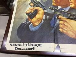 HELİKOPTER CASUSLARI, ORİJİNAL SİNEMA AFİŞİ -  The Helicopter Spies, 1968, FİLM AFİŞİ / POSTERİ - BÜYÜK BOY - ORİJİNAL - 99 X 69 cm EBADINDA - Original Turkish Big Size Movie Poster - Boris Sagal, Dean Hargrove, Sam Rolfe, Robert Vaughn, David McCallum, Carol Lynley, Bradford Dillman, Lola Albright, Leo G. Carroll, John Dehner, John Carradine, Julie London, H.M. Wynant, Roy Jenson