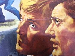 HELİKOPTER CASUSLARI, ORİJİNAL SİNEMA AFİŞİ -  The Helicopter Spies, 1968, FİLM AFİŞİ / POSTERİ - BÜYÜK BOY - ORİJİNAL - 99 X 69 cm EBADINDA - Original Turkish Big Size Movie Poster - Boris Sagal, Dean Hargrove, Sam Rolfe, Robert Vaughn, David McCallum, Carol Lynley, Bradford Dillman, Lola Albright, Leo G. Carroll, John Dehner, John Carradine, Julie London, H.M. Wynant, Roy Jenson