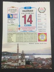 Efemera - 14 HAZİRAN 2024 -TAKVİM YAPRAĞI-DOĞUM GÜNÜ HEDİYESİ-VASIF ÜLKÜ TAKVİMİ,BALIKESİR AYVALIK SAATLİ CAMİİ,SAKİNLİK,MODERN PENTATLON,AYASOFYA,ÇİLEKLİ DONDURMA - kitantik - kitaLog