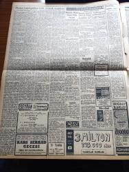 Zafer Gazetesi - 25 Şubat 1957 - Başvekil Adnan Menderes'in Mecliste Yaptığı Konuşma - Bağdat Paktı'nın Yıldönümü Başvekil Adnan Menderes'in Mesajı - Ethem Menderes'in Mesajı - Adliye Vekaletine Ait Bütçe Kabul Edildi - Basın Hürriyetine Tam Olarak Sahibiz - Sovyetlerin Mısır'a Askerî Yardımı - Devlet Demir Yolları Umum Müdürü Safa Yalçuk - Birleşmiş Milletler Türkiye'nin Kıbrısla Alakasını Teslim Etmiştir - Alsancak Stadı Maç Esnasında Çöktü 1 Seyirci Öldü - Cezayir'de Çarpışmalar Şiddetlendi - Güzel Sanatlar Balosu Çok Neşeli Geçti - Orhan Seyfi Orhon Köşe Yazısı - Buğday Bankası - Kıbrıs Meselesi Birleşmiş Milletlerde Selim Sarper'in Verdiği Beyanat - Mason Balosu Ankara Palas Salonlarında - Radyo Müzik Televizyon Dans Yazan Hikmet Münir Ebcioğlu - Ordu Maçında Haketmediğimiz Bir Mağlubiyete Uğradık - Mustafa Ertan Penaltıyı Kaçırdı - Fenerbahçe Son 10 Dakikadaki Oyunuyla Gençlerbirliğini Yendi - Fay Temizleme Tozu - Beşiktaş Beyoğluspor'u 3 1 Yendi