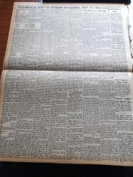 Zafer Gazetesi - 24 Şubat 1957 - Hasan Polatkan'ın Kati ve Müspet Cevapları - Milli Gelirimiz Büyük Artışlar Kaydetmiştir - 1957 Yılı Bütçesinin Fasıllarına Geçildi - Türk İtalyan Ordu Maçı Bugün - Birleşmiş Milletler Çevrelerinde Kıbrıs'a Dair Türkiye'nin Zaferi Telakki Ediliyor - Nato'ya Girişimizin 5. Yıldönümü - Geçen Hafta Ankara'da Doğum Ölüm Ve İzdivaç - Büyük Mimar Profesör Paul Bonatz'ı Anma Töreni - SAS Hava Yolları - Bir Vakko Yeniliği - Türkiye Boks Birinciliği Seçmeleri Başladı - Fenerbahçe Güneşspor'a Dün Hatasının Cezasını Vermesini Bildi 4 3 - Mustafa Ertan - Kadri Aytaç - Türkiye İtalya Ordu Maçının Kronolojisi - Bahçelievler Demet Dershanesinde Garantili Dans Dersleri - Asi Gençlik Ve Mogambo Seyran Sinemasında - Volvo Normag Traktör Kamyon Parçaları Gelmiştir - Kelepçeli Aşık Başrolde Grace Kelly Gray Grant Ulus Sinemasında