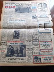 Zafer Gazetesi - 24 Şubat 1957 - Hasan Polatkan'ın Kati ve Müspet Cevapları - Milli Gelirimiz Büyük Artışlar Kaydetmiştir - 1957 Yılı Bütçesinin Fasıllarına Geçildi - Türk İtalyan Ordu Maçı Bugün - Birleşmiş Milletler Çevrelerinde Kıbrıs'a Dair Türkiye'nin Zaferi Telakki Ediliyor - Nato'ya Girişimizin 5. Yıldönümü - Geçen Hafta Ankara'da Doğum Ölüm Ve İzdivaç - Büyük Mimar Profesör Paul Bonatz'ı Anma Töreni - SAS Hava Yolları - Bir Vakko Yeniliği - Türkiye Boks Birinciliği Seçmeleri Başladı - Fenerbahçe Güneşspor'a Dün Hatasının Cezasını Vermesini Bildi 4 3 - Mustafa Ertan - Kadri Aytaç - Türkiye İtalya Ordu Maçının Kronolojisi - Bahçelievler Demet Dershanesinde Garantili Dans Dersleri - Asi Gençlik Ve Mogambo Seyran Sinemasında - Volvo Normag Traktör Kamyon Parçaları Gelmiştir - Kelepçeli Aşık Başrolde Grace Kelly Gray Grant Ulus Sinemasında