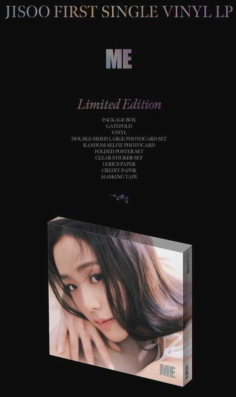 BLACKPINK JISOO - ME FIRST SINGLE ALBUM LIMITED EDITION PURPLE