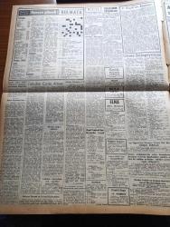 Zafer Gazetesi - 5 Ocak 1958 - Hariciye Vekili Fatin Rüştü Zorlu'nun Dün Verdiği Beyanat - Fatin Rüştü Zorlu Hükümetimiz Kıbrıs Hadiselerini Alaka İle Takip Etmektedir - Kıbrıs Bizim İçin Milli Bir Davadır - Kıbrıs Türkleri Lideri Fazıl Küçük Ada'da Türklerle Rumların Birlikte Yaşamalarını İmkan Kalmamıştır - Büyük Bir Sanayi Sergisi Hazırlanıyor - Samsun Çikolata Fabrikası Açıldı - Fazıl Ahmet Aykaç - Misket Yazan Münir Müeyyet Bekman Yazı - Radyo Ve Haberler Yazan Hikmet Münir Ebcioğlu - Yeni Pullar Bugün Satışa Çıkarılıyor - Anadolu Kaleleri Tarihi Kız Kalesi - Sovyetlerin Asya Memleketlerine Hazırlamış Olduğu Tuzak - Tıp'da Radar Terapi İsmi Verilen Yeni Bir Usul - Bulmaca - İnsan Ruhunun Hayret Verici Tarafları - Lekeli Zambak Dilimize Çeviren B. Bekdik - Sabah Keyfi Yazan Necdet Rüştü Efe - Şehzade Orhan Tarihi Aşk ve Macera Romanı - Ferdi Amcanın Maceraları Çizgi Roman - Galatasaray Fenerbahçe Şampiyonluk Karşılaması - Maçın Orta Hakemi Frederick Seipelt - Kadro Fotoğrafı
