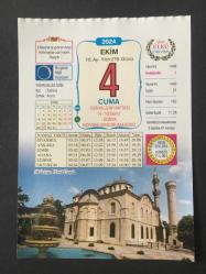 4 EKİM 2024 -TAKVİM YAPRAĞI-DOĞUM GÜNÜ HEDİYESİ-VASIF ÜLKÜ TAKVİMİ,MALATYA YENİ CAMİİ,YAVRUNUZA İSİM,DÜNYA HAYVANLARI KORUMA GÜNÜ,AFFETMEK,MEDENİ KANUN YÜRÜRLÜĞE GİRDİ,1926,ANTALYA ALTIN PORTAKAL İLK KEZ DÜZENLENDİ 1964,SPUTNİK 1 İLE İNSANLIK UZAYA ÇIKTI 1957,KOLAY LOKMA,