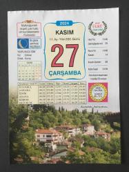 27 KASIM  2024 -TAKVİM YAPRAĞI-DOĞUM GÜNÜ HEDİYESİ-VASIF ÜLKÜ TAKVİMİ,KARABÜK SAFRANBOLU,LALAPAŞA YUNAN İŞGALİNDEN KURTULDU 1922,YILIN FOSİLİ TÜRKİYEYE VERİLDİ 2012,TÜRKİYE CORANA VİRİSTE AVRUPADA BİRİNCİ OLDU 2020,GÖLGEBALIĞI ÇEHOV,PEYNİRLİ MISIR EKMEĞİ