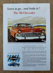 Otomobil REKLAM;  The '56 CHEVROLET 