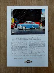 Otomobil REKLAM; The Bel Air 4-Door Sedan CHEVROLET 