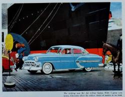Otomobil REKLAM; The Bel Air 4-Door Sedan CHEVROLET 