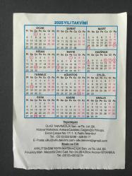 31 ARALIK 2024 -TAKVİM YAPRAĞI-DOĞUM GÜNÜ HEDİYESİ-VASIF ÜLKÜ TAKVİMİ,