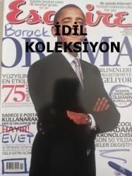 Esquire Aylık Aktüalite Sinema Tiyatro Müzik ve Magazin Dergisi - Kasım 2008 - Barack Obama - Erkeğin Gözünü Kamaştıracak Mutfak Ürünleri - Seyahate mi Çıkıyorsunuz ? Bavullardan Bavul Beğenin - Ekonomik kriz, salgın hastalık misali yayılıyor - Kış Yaklaşıyor. Soluğu Sinemada Alacaklara Duyurulur! - Evde Takılmak İsteyenlere En Detaylı DVD Sayfaları Yol Gösterecek - Ece Uslu, Kadınları Daha İyi Tanımanın İpuçlarını Veriyor - Prostat bu, şakası olmaz! - Bu yazıyı okuduktan sonra şaraptan anlamayan kalmayacak - Süper Kahramanların Mumu Yatsıya Kadar Yanar - Yaşar - Erdal Özyağcılar - Liverpool KOP'la asla yalnız yürümüyor fotoğraf ve haberi - Tam Takım Dergi