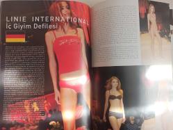 Lingerie Aylık Aktüalite Sinema Tiyatro Müzik ve Magazin Dergisi - Mayıs & Haziran 2005 - Laura Baresse Ayın Markası - Moda & Trend - Zeki Başeskioğlu - Leyla İnanır röportajı - Parlayan Yıldız - Lolita May - Paris Moda Fuarı - Body Loox - Kriz Sürüyor - Sindy Kryo Terapi - Medical Estetik - Gali Kara - Gitane - Cemil İpekçi - Dr. Maşuk - Şafak Gelinlik - Zeki İç Giyim - Princesse Tam Tam fotoğraf ve haberi - Tam Takım Dergi