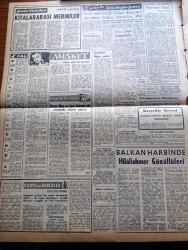 Zafer Gazetesi - 17 Ocak 1958 - Bağdat Paktı İktisadi Komitesi Bugün Toplanıyor - Soma Termik Santrali Aydın ve Nazilli'ye De Elektrik Verilecek - İngiliz Başvekili Mac Millan Kıbrıs Türkiye'ye Çok Yakındır Dedi - Türkiye Büyükelçisi Suat Hayri Ürgüplü'nün Amerikan Yardımına Dair Beyanatı - Tevfik İleri'nin Pederi Hafız Celal İleri Vefat Etti - Kan Verme Haftası Ve Kan Bankası - Misket Yazan Münir Müeyyet Bekman Yazı Dizisi - Radyo Ve Haberler Yazan Hikmet Münir Ebcioğlu - Migren Tedavisi - Mister Foot Yazan Adviye Fenik - İstanbul Yüksek Ekonomi Ve Ticaret Okulunun Kuruluş Yıldönümü - Orta Doğu Teknik Üniversitesi - Piyale Makarnası - Futbol Federasyonu Başkanı Orhan Şeref Apak'ın Beyanatı - Galatasaray Beşiktaş Maçının Hazırlıkları Son Safhada - Kopenhag Ve İzmir Karmaları Bu Akşam Ankara'ya Geliyorlar - Altaylı Oyunculardan İkisi Cezalandırıldı - Şehzade Orhan Tarihi Aşk ve Macera Romanı - Ferdi Amcanın Maceraları - Vefa Dün Emniyeti Zor Mağlup Edebildi - Amerikan Kız Koleji Takımı