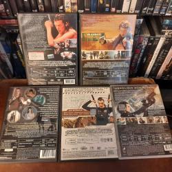 RESIDENT EVIL - 1 - 2 - 3 - 4 - 5  - DVD - ORJINAL BANDROLLU