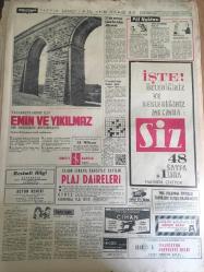 HÜRRİYET GAZETESİ 4 ŞUBAT 1966 YIL :18 SAYI :6382--Gürsel Washington da ambülansla hastaneye  nakledildi ---Vehbi Koç Şirketlerine Nakledildi --Hacı Ömer defnedildi ---İzmit Koruma Tarım İlaçları Fabrikasındaki  Yangında 6 Milyon Lira Zarar Var---Gönüllü geline mahkemede de hayır diyen 14 yaşındaki damat  namzedi , tekrar cezaevine girdi ---Endonezya da bir yolcu gemisi battı  ,89 ölü var ---Çalışmayan  belediye başkanı her ay 50 lira ceza verecek ---Eski  gecekondularda oturanlar için  blok apartmanlar  yapılacak ---Radyo Programları ---Yerli sinemalarda  aşk zinciri ,dönme dolap : Leyla Sayar ,Muhterem Nur , ,Muzaffer Tema , Ediz Hun ve aşkları  dönme dolapta dönüyor  ---1966 San Remo  Müzik Festivali Domenico Modugno 4. Defa Kazandı ---Molnar Vefa dan ayrıldı --Ercan ve A.İhsan a ceza yok --Beşiktaşlı futbolcular  mikrop kaptı --Manchester United Benfica yı 3-2 yendi ---Fenerbahçe de 3 başkan adayı var --Hacı Ömer geride 150 milyon lira bırakıp  gitti ----