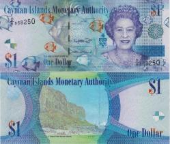 CAYMAN ADALARI 1 DOLAR 2018 KRALİÇE II. ELİZABETH. ÇİL KONDİSYON.