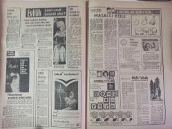 7 Gün Haftalık Aktüalite Sinema Tiyatro Müzik ve Magazin Dergisi - Dünyanın En Acıklı Anası Konuştu - Rose Kennedy ve Eski Gelini Jackie - Kağıttan elektrik pilleri yakında piyasaya çıkıyor - Sihirli Kareler - Erkeklik damarı tuttu askere gitmek istiyor - Taşbebek Erdoğan - Filiz Akın'ın Hamam Böceği Sema Özcan'ın Fika ile Fiko - Bizim Yeşilçam'da da her artistin birer maskotu var - Filiz Akın - Çolpan İlhan - Sadri Alışık - İzzet Günay - Ediz Hun - Fay Köpüklü Deterjan Reklamı - Zonguldak'ın tek kadın polisi Aygüder erkek meslektaşlarına taş çıkarıyor - Meksiko Olimpiyatlarında Serbest Güreş 97 Kiloda Şampiyon olan Ahmet Ayık - Kalpçi Siyami Ersek'in Annesi de Kalp Hastası - Evlilik Nasıl Uzun Ömürlü Olur? - Yalnızlığınızı Yemekle Tedavi Edin - Masalcı Köle - Akıllı Tutsak - Bilen Parmağını Kaldırsın - Üngörmüşler Çizgi Romanı - Bugün de Gülelim - Aile Yarışıyor - 7 Gün'ün büyük oyunu - Bizimkiler ve Fatoş Çizgi Romanı fotoğraf ve haberi - Tam Takım Dergi