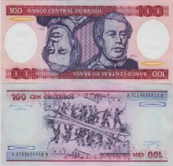 BREZİLYA 100 CRUZEIROS 1984. ÇİL KONDİSYON.
